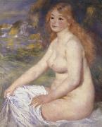 Pierre Renoir Blonde Bather oil painting picture wholesale